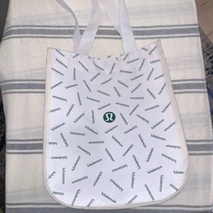 Lululemon Reusable tote shopping bag .